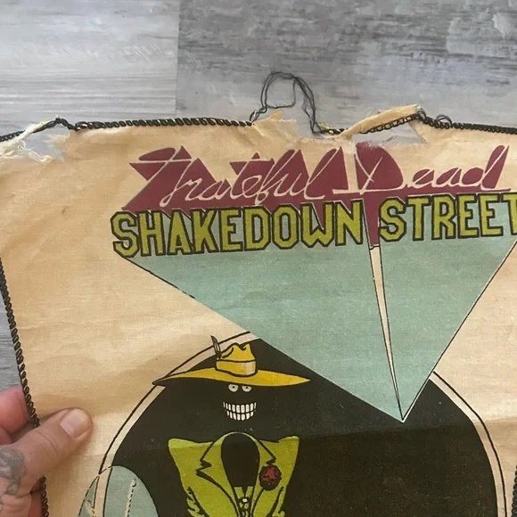 Grateful Dead Shakedown Street back patch circa 1970 - Picture 10 of 10